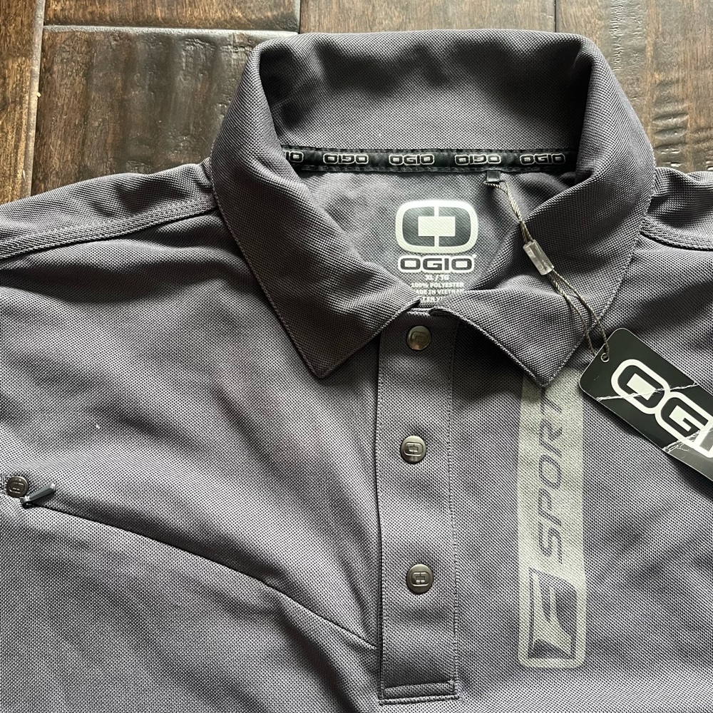 Ogio Men's Gray Lexus FSport Polo Shirt